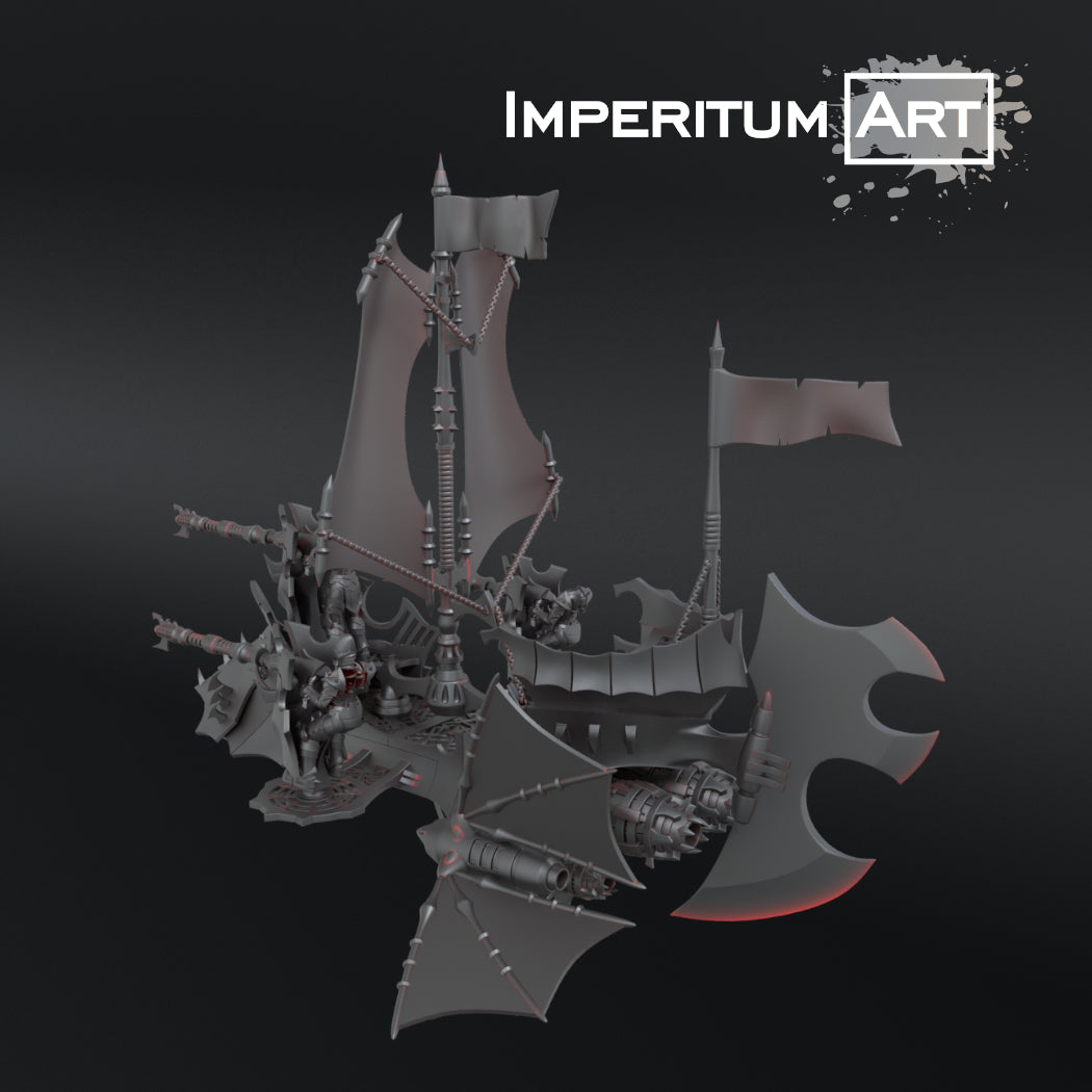 Dark Elves - Sturm Sky Boat