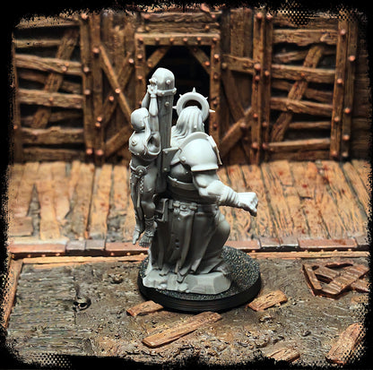 Pilgrim Communicant by Red Pilgrim Miniature - Compatible with Trench Crusade scale games
