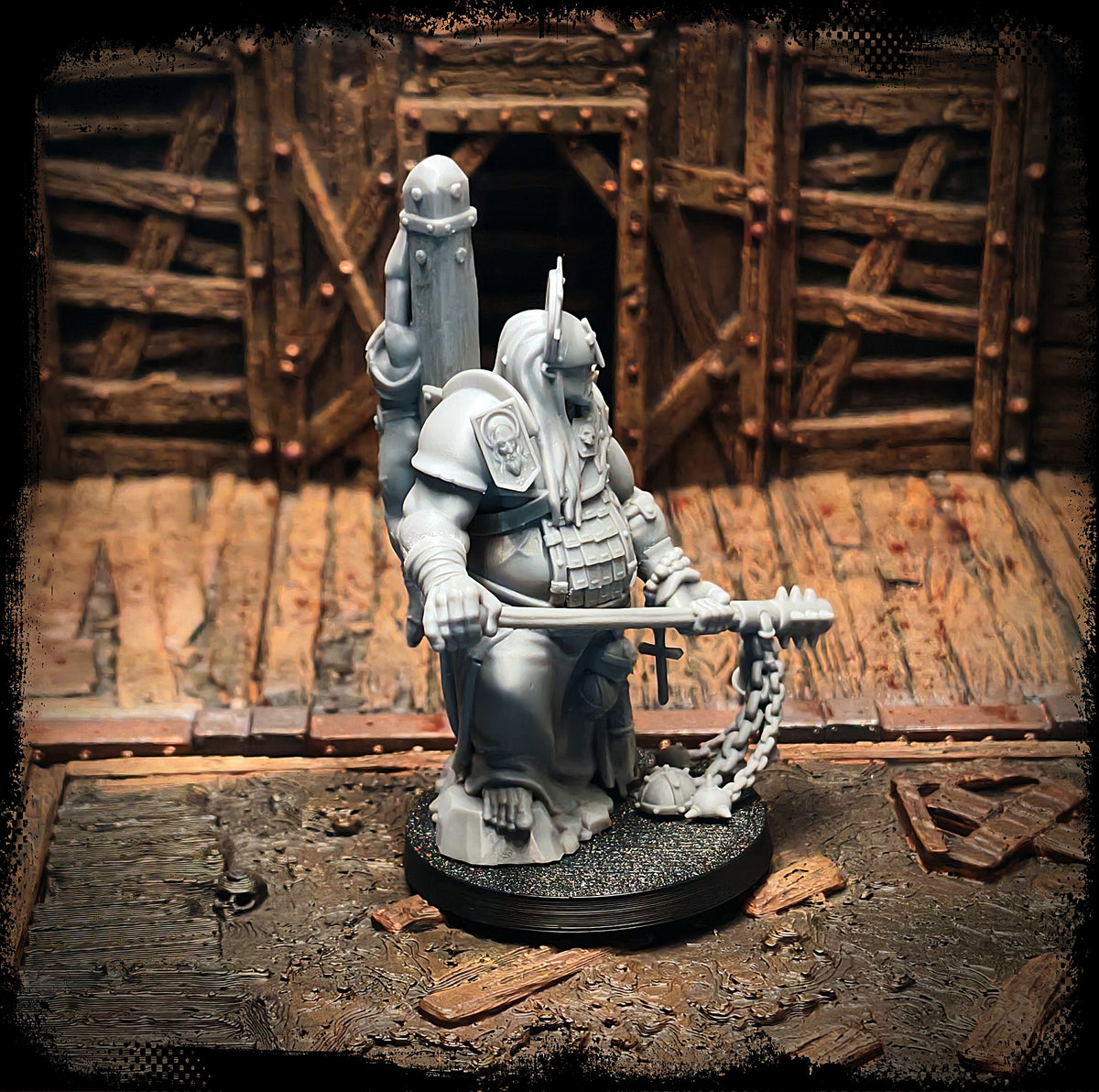 Pilgrim Communicant by Red Pilgrim Miniature - Compatible with Trench Crusade scale games