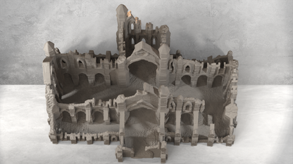 Ruined Abbey – 28mm/32mm Wargaming Scenery