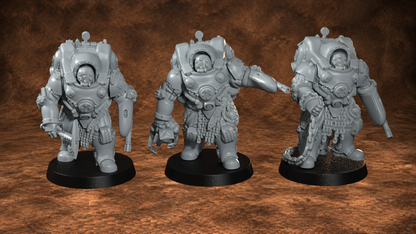 Drowned Legion Warband by Funduk25/Dimomodel - Compatible with Trench Crusade style games