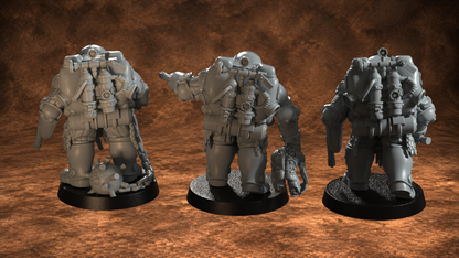 Drowned Legion Warband by Funduk25/Dimomodel - Compatible with Trench Crusade style games
