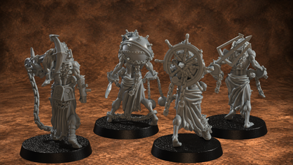 Drowned Legion Warband by Funduk25/Dimomodel - Compatible with Trench Crusade style games