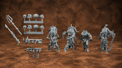 Drowned Legion Warband by Funduk25/Dimomodel - Compatible with Trench Crusade style games