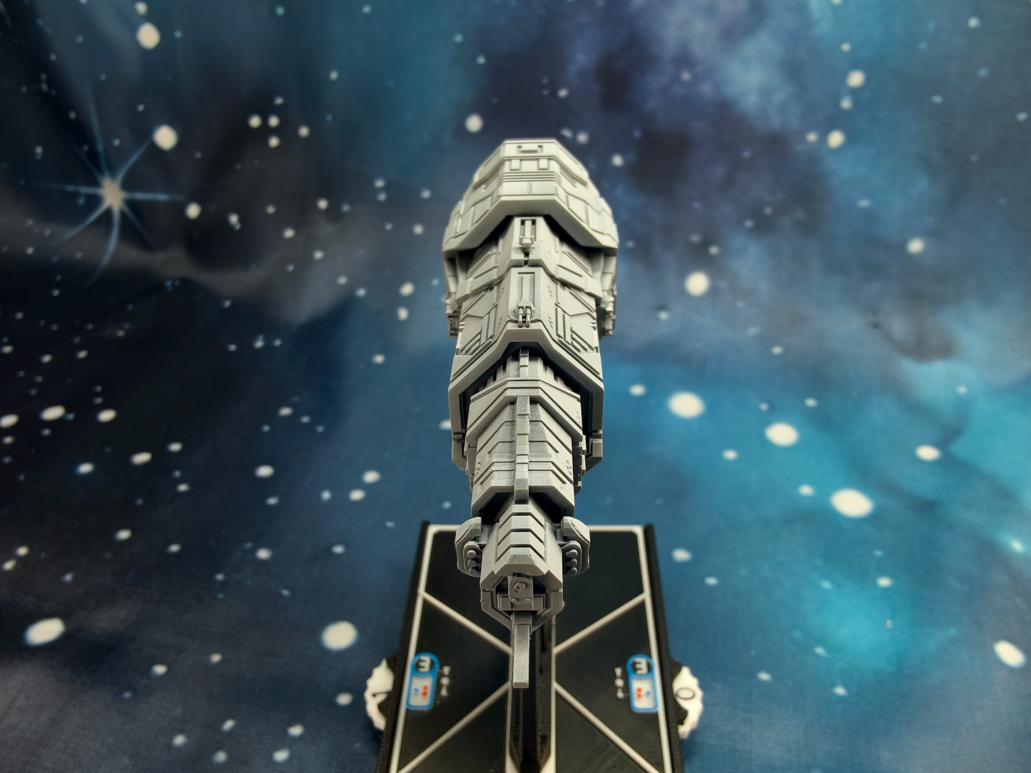 UNSC Halcyon-class Cruiser (117mm) – Compatible with Halo Fleet Armada