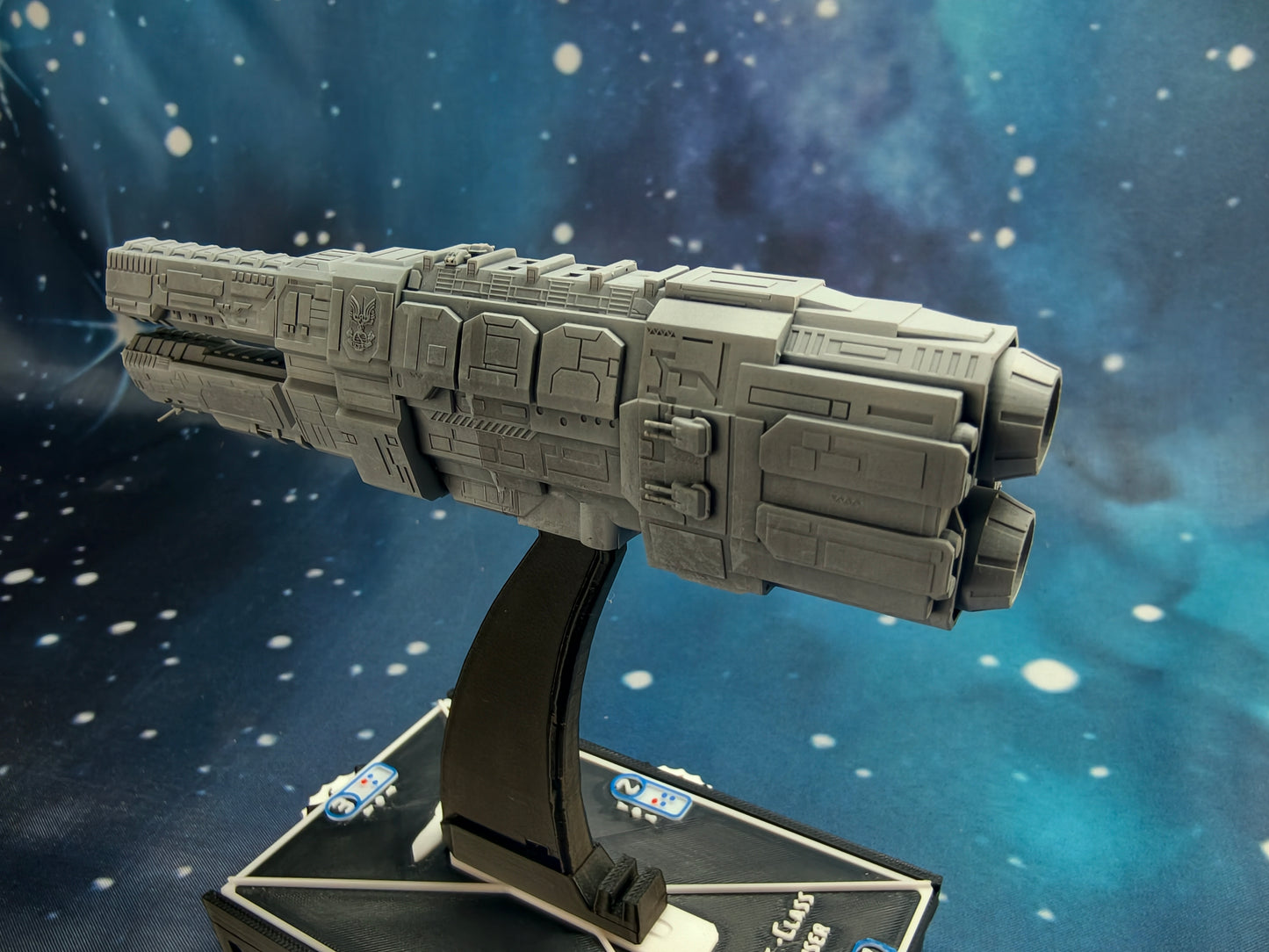 UNSC Artemis-Class Battlecruiser (132mm) – Compatible with Halo Fleet Armada