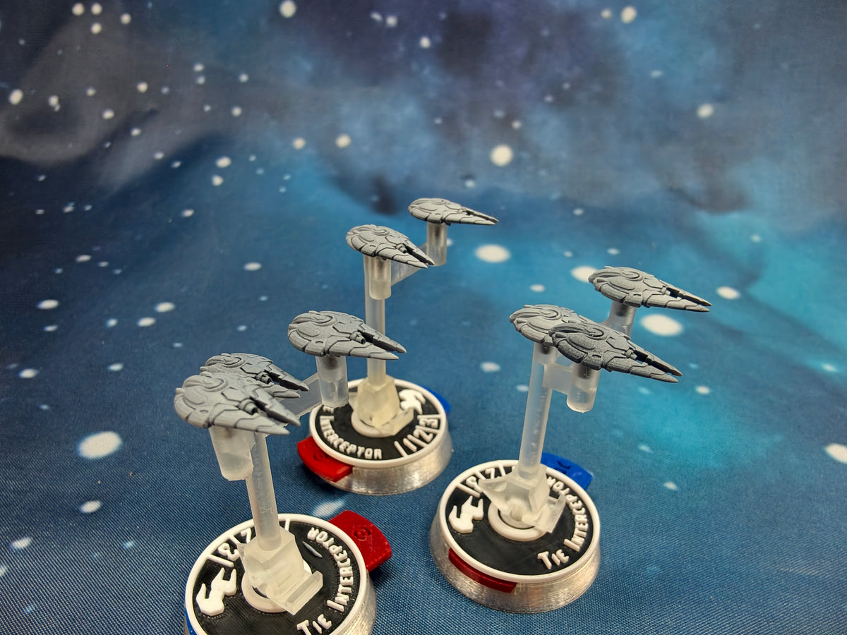 Covenant Seraph class Fighter squadron (9pcs) – Compatible with Halo Armada