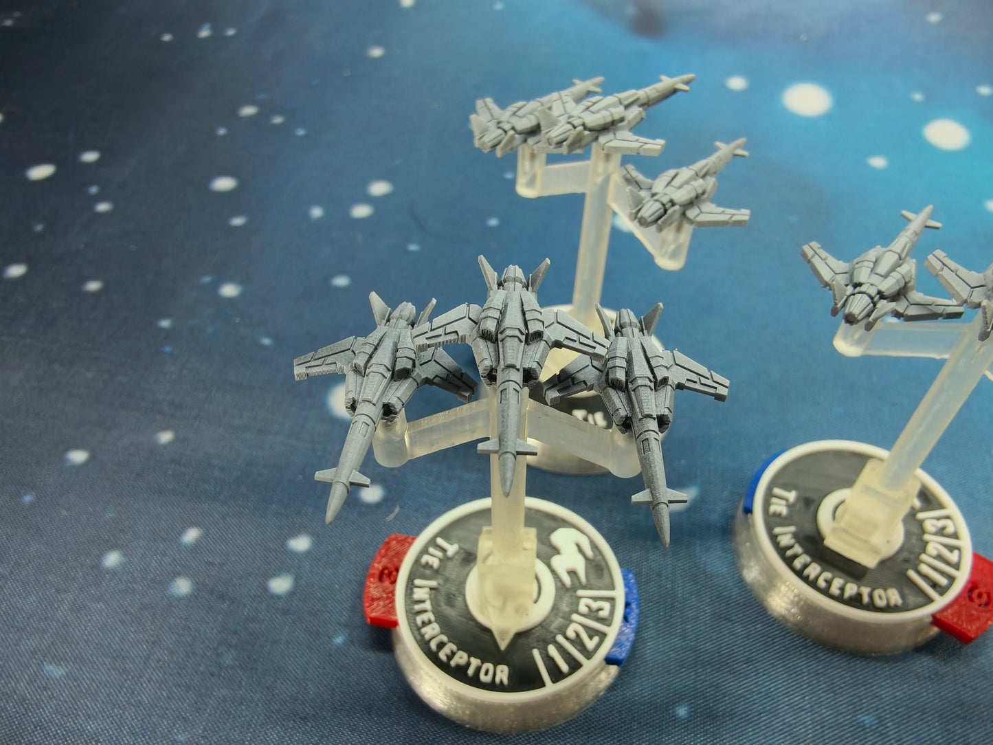 UNSC F-29 Nandao Interceptor Squadron (9pcs) – Compatible with Halo Armada