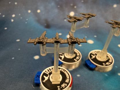 Rebel Z95 Headhunter Starfighter Squadron – 9pcs – 3D printed Armada model