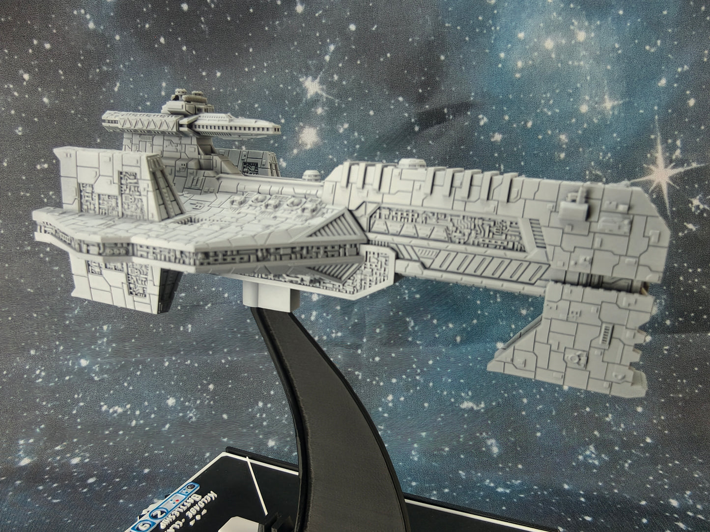 Keldabe Battleship (146mm) - Compatible with Armada scale games