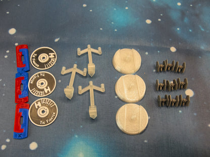 Imperial TIE Fighter Squadron (9pcs) - Compatible with Armada scale games