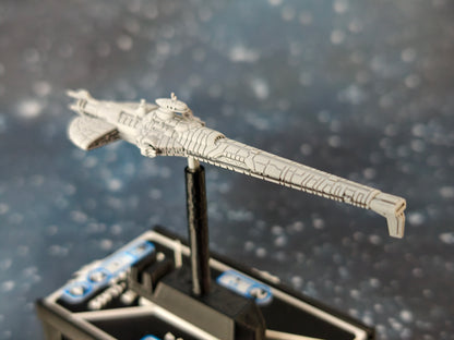 CIS Geonosian "Pinnace" Corvette – Length:85mm - 3D printed Armada Nexus/Legacy Upgrade