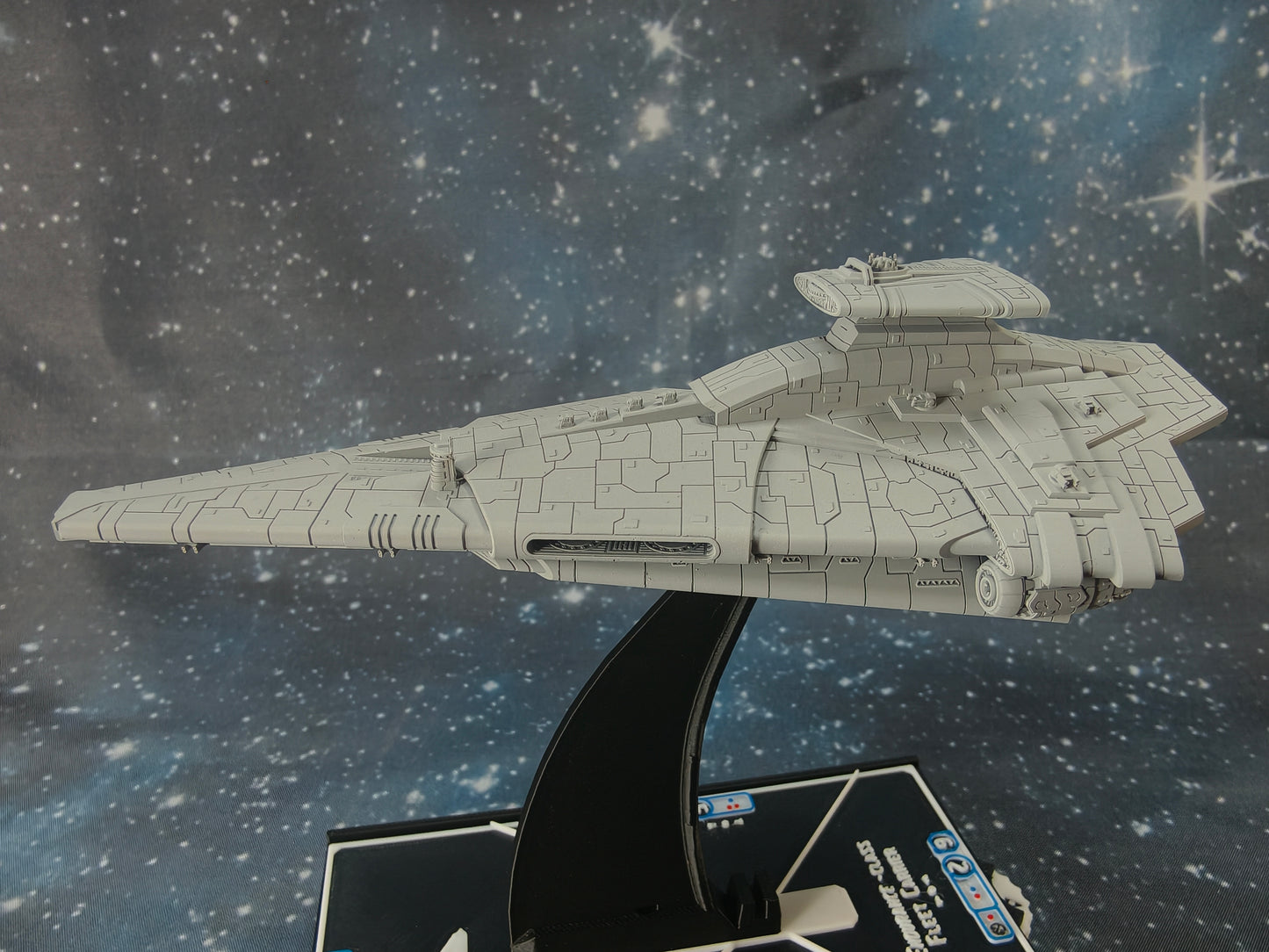 Endurance-class Fleet Carrier – Length:154mm - 3D printed Armada Nexus/Legacy Upgrade
