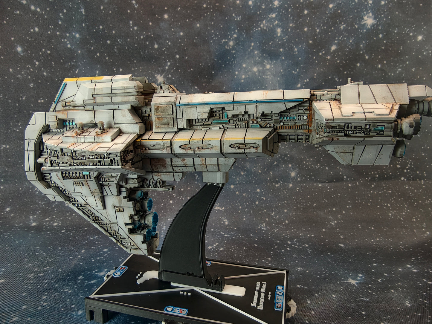 StarHawk Battleship (254mm) – Compatible with Star Wars Armada scale games