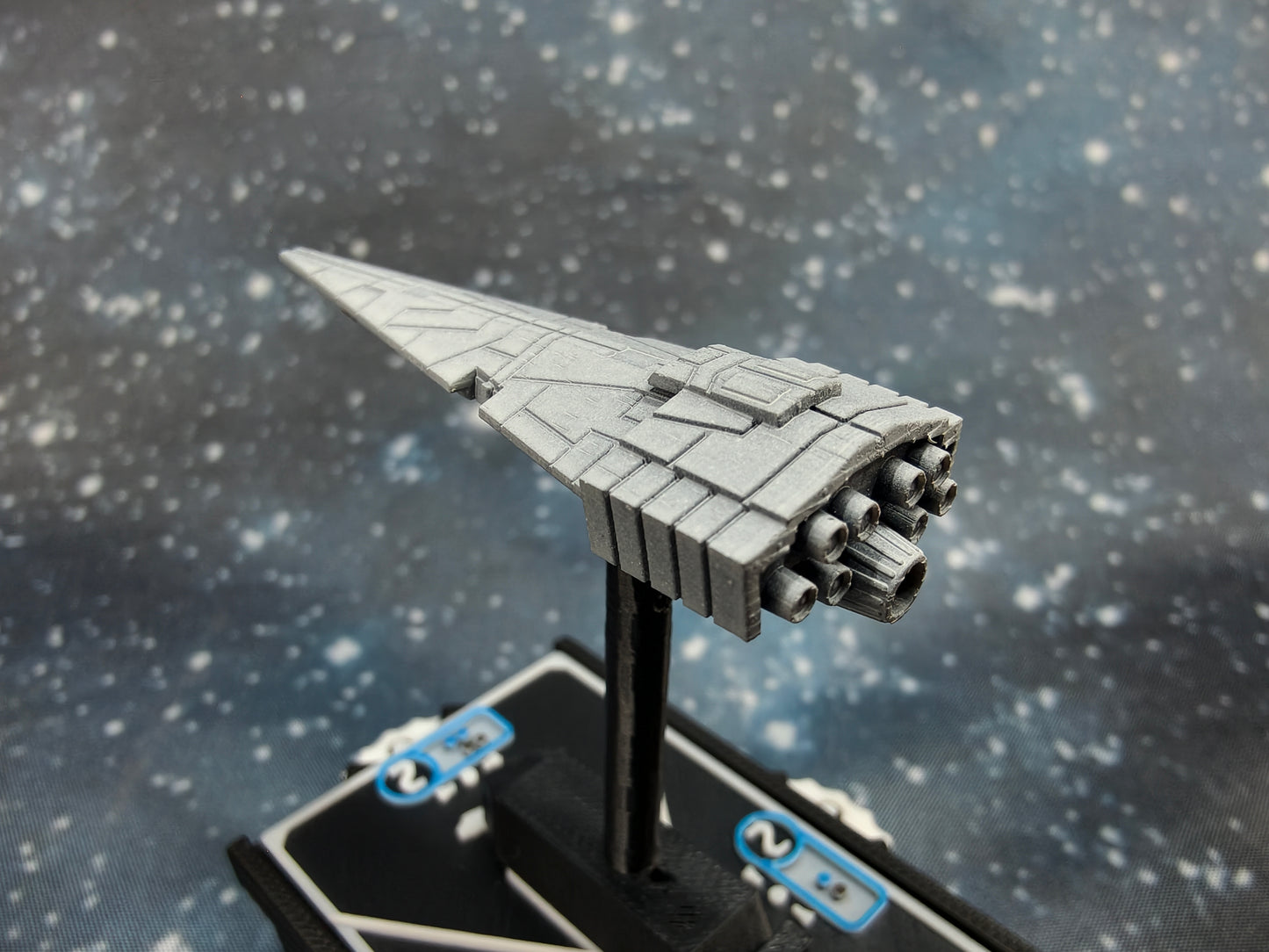 Rebel Raider Corvette – Length:58mm - 3D printed Armada Nexus/Legacy Upgrade