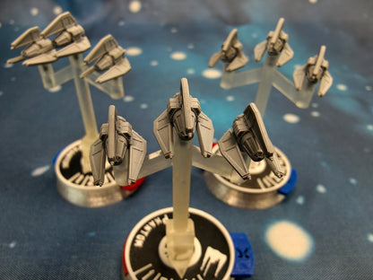 Imperial Tie Phantom Squadron – 9pcs - Compatible with Armada scale games