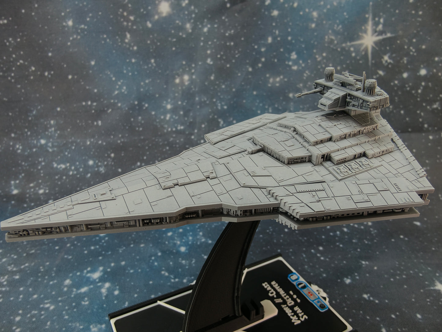 Imperial Victory II Star Destroyer – Length:94mm - 3D printed Armada Nexus/Legacy Upgrade