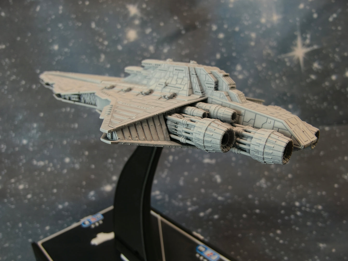 Venator Star Destroyer Pirate refit – Length:166mm- 3D printed Armada Nexus/Legacy Upgrade