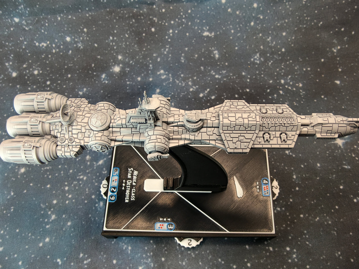 Corellian CD-710 (145mm) – Compatible with Star Wars Armada Scale games
