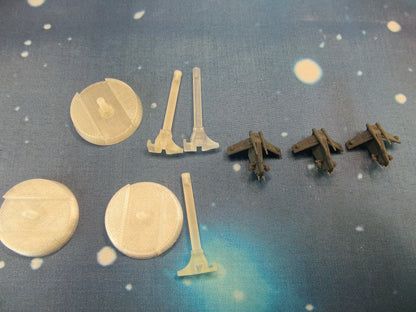 Republic LAAT Starfighter Squadron – 3pcs - 3D printed Armada model