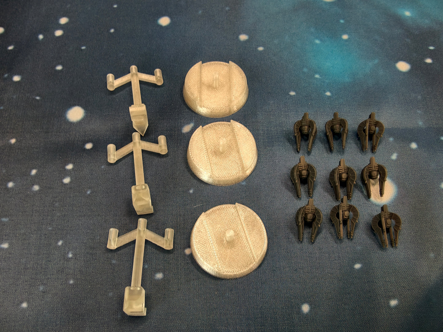 Imperial Nssis Clawcraft fighter Squadron – 9pcs – 3D printed Armada model