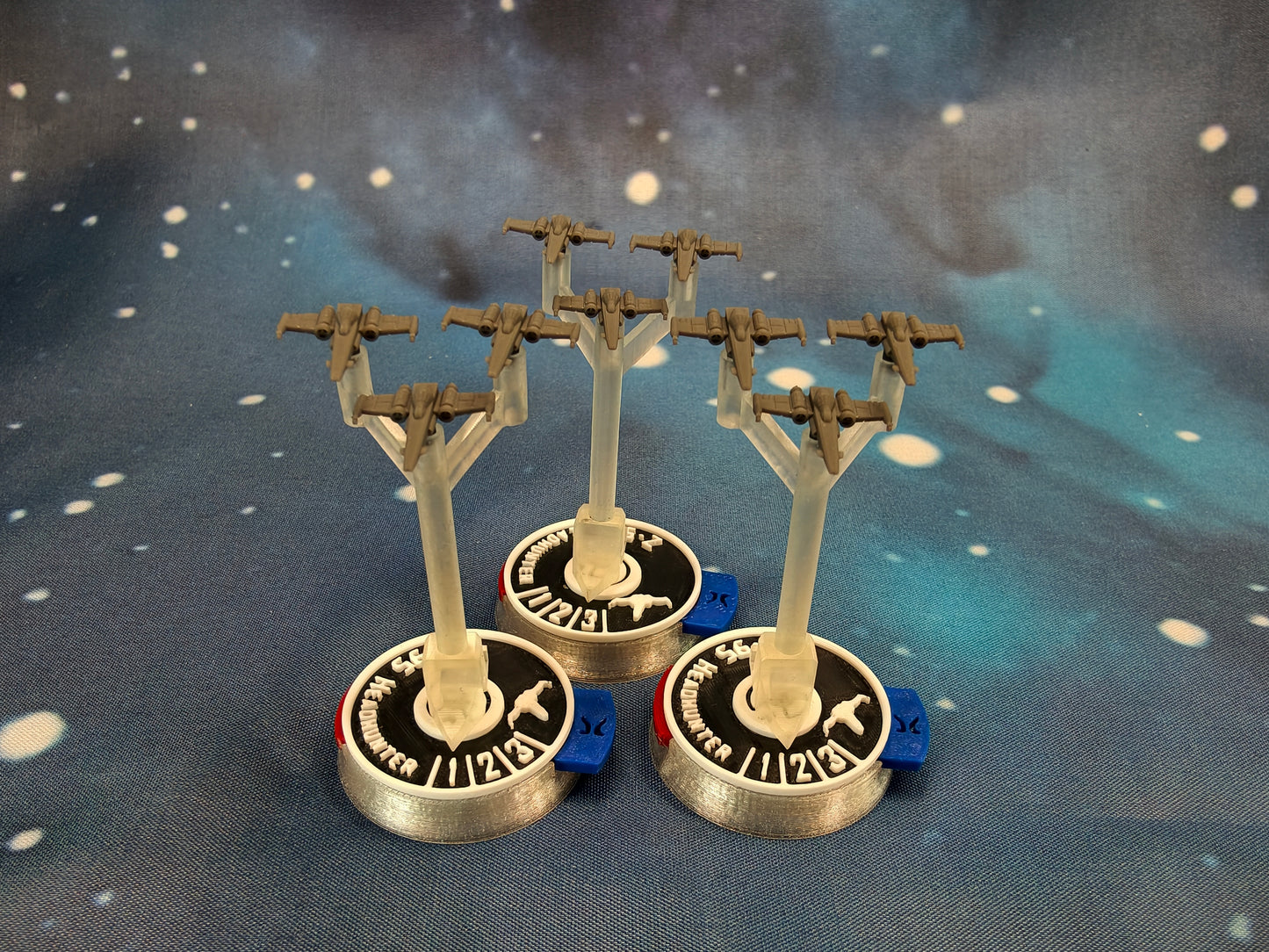 Rebel Z95 Headhunter Starfighter Squadron – 9pcs – 3D printed Armada model