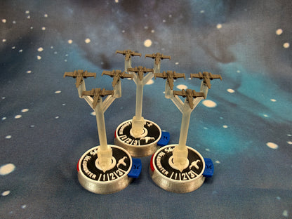 Rebel Z95 Headhunter Starfighter Squadron – 9pcs – 3D printed Armada model