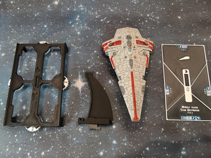 Republic Nebula class Star Destroyer – Length:154mm - 3D printed Armada Nexus/Legacy Upgrade