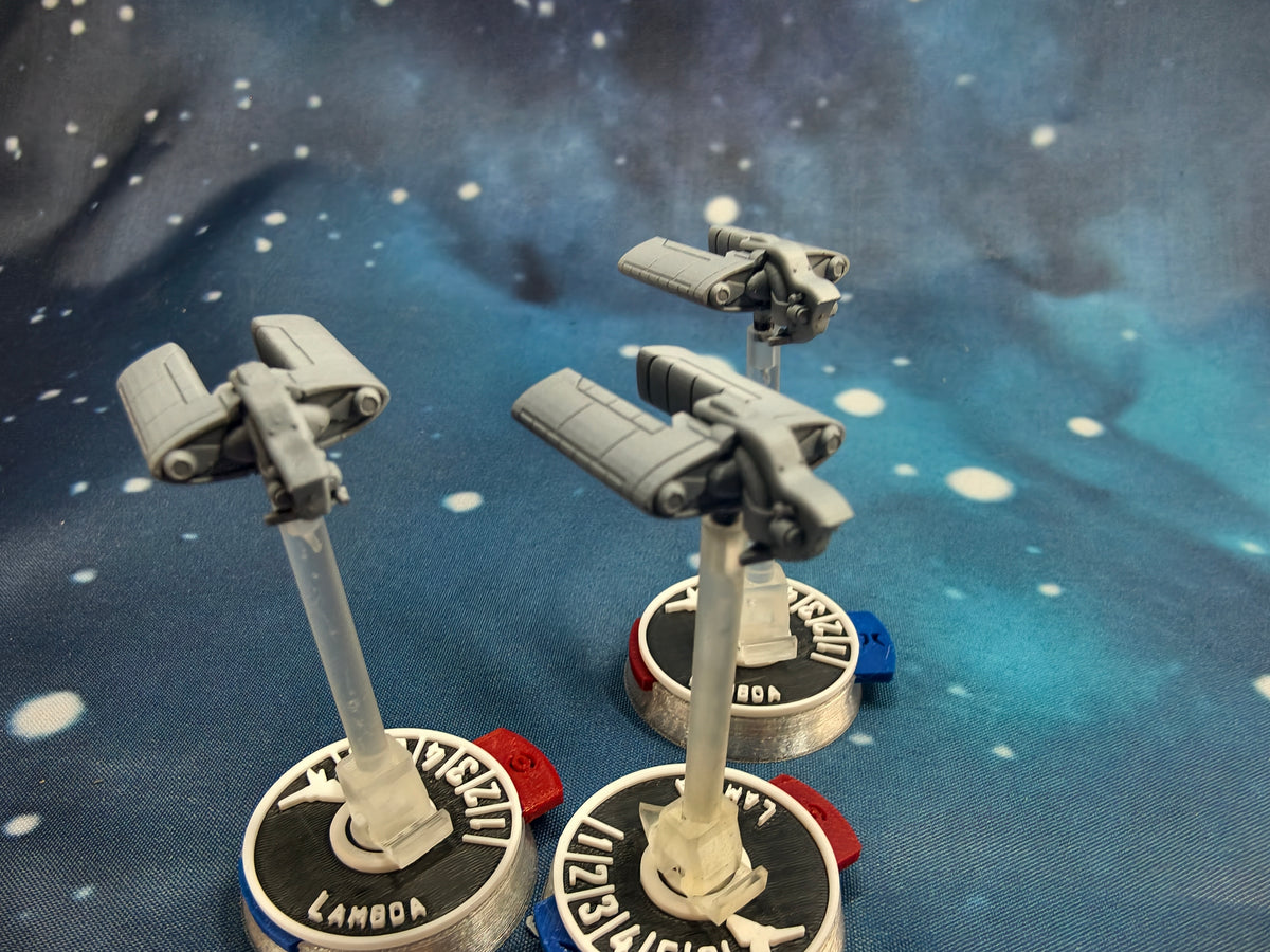 Covenant Spirit-class Troop Dropship (3pcs) – Compatible with Halo Armada