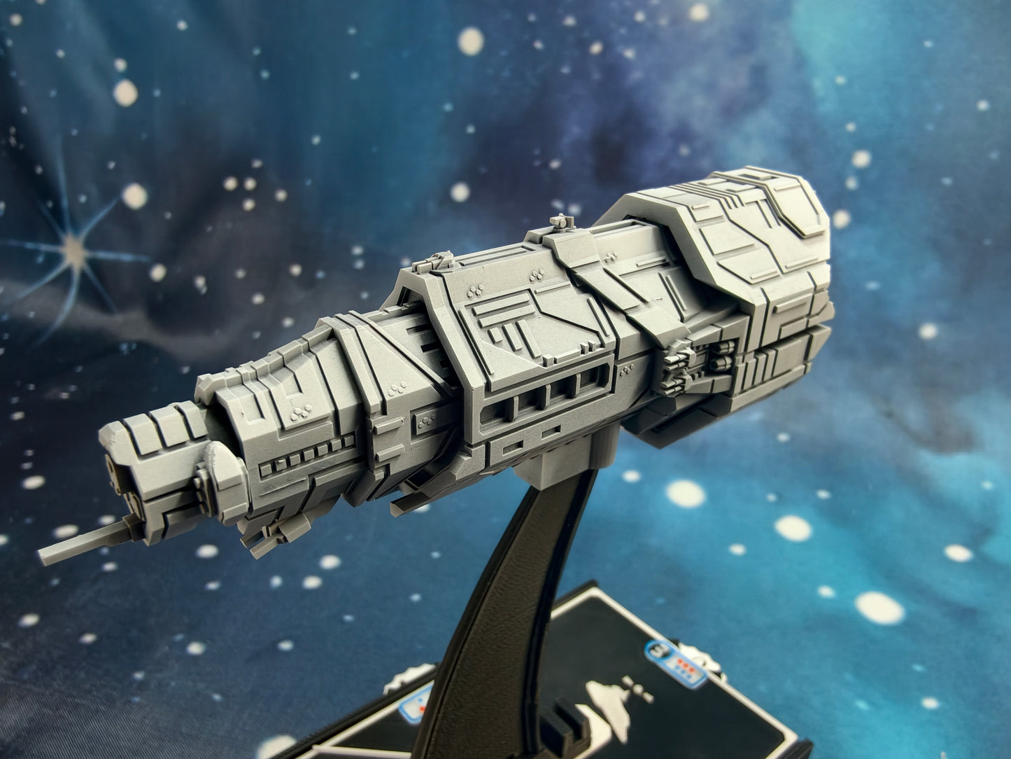 UNSC Halcyon-class Cruiser (117mm) – Compatible with Halo Fleet Armada