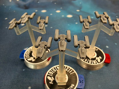 Rebel Y-Wing Squadron – 9pcs - Compatible with Armada scale games