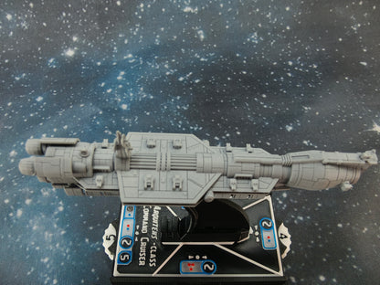 Republic Judical "War" Cruiser – Length:101mm - 3D printed Armada Nexus/Legacy Upgrade