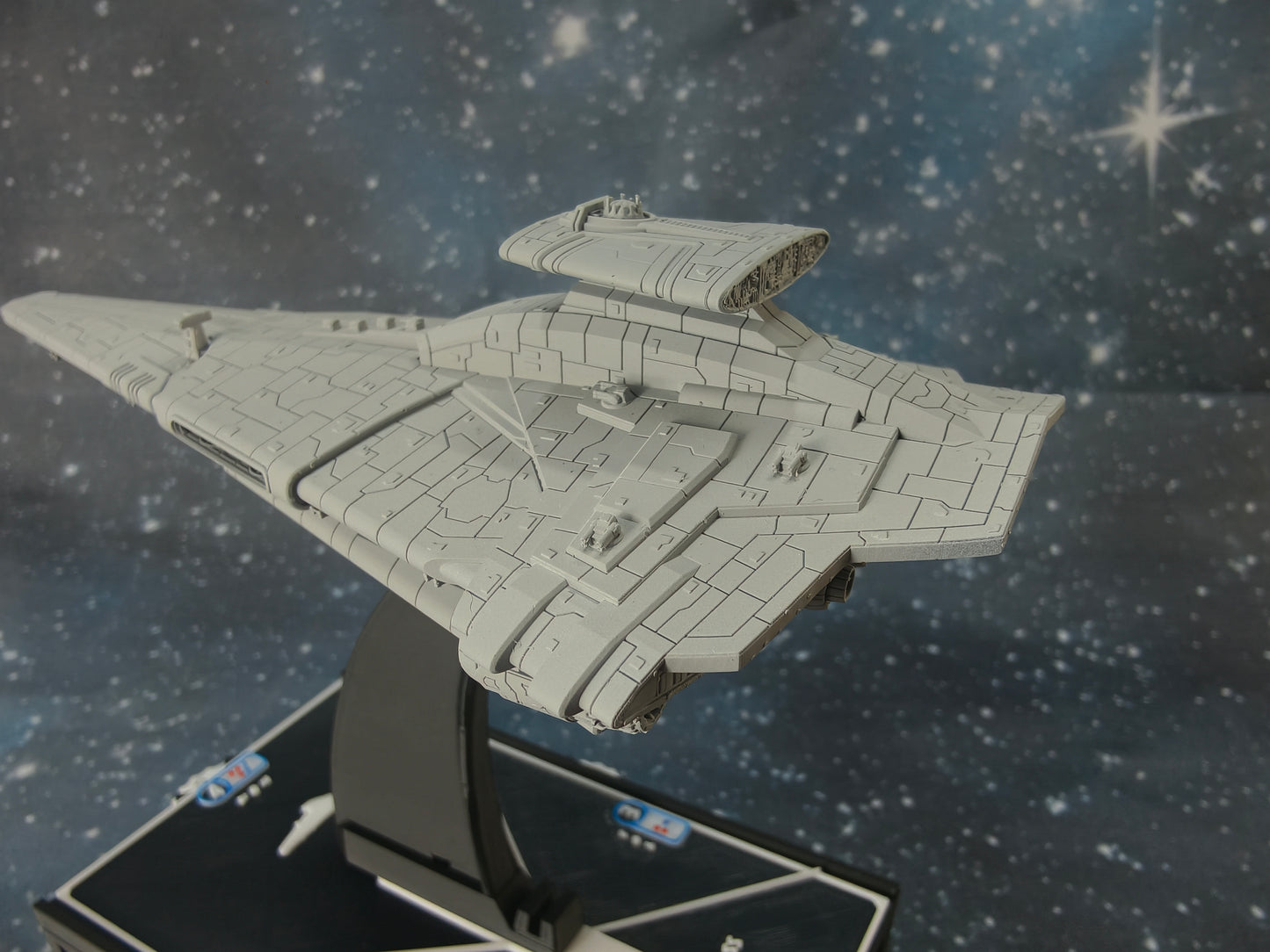 Endurance-class Fleet Carrier – Length:154mm - 3D printed Armada Nexus/Legacy Upgrade
