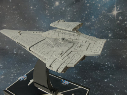 Endurance-class Fleet Carrier – Length:154mm - 3D printed Armada Nexus/Legacy Upgrade