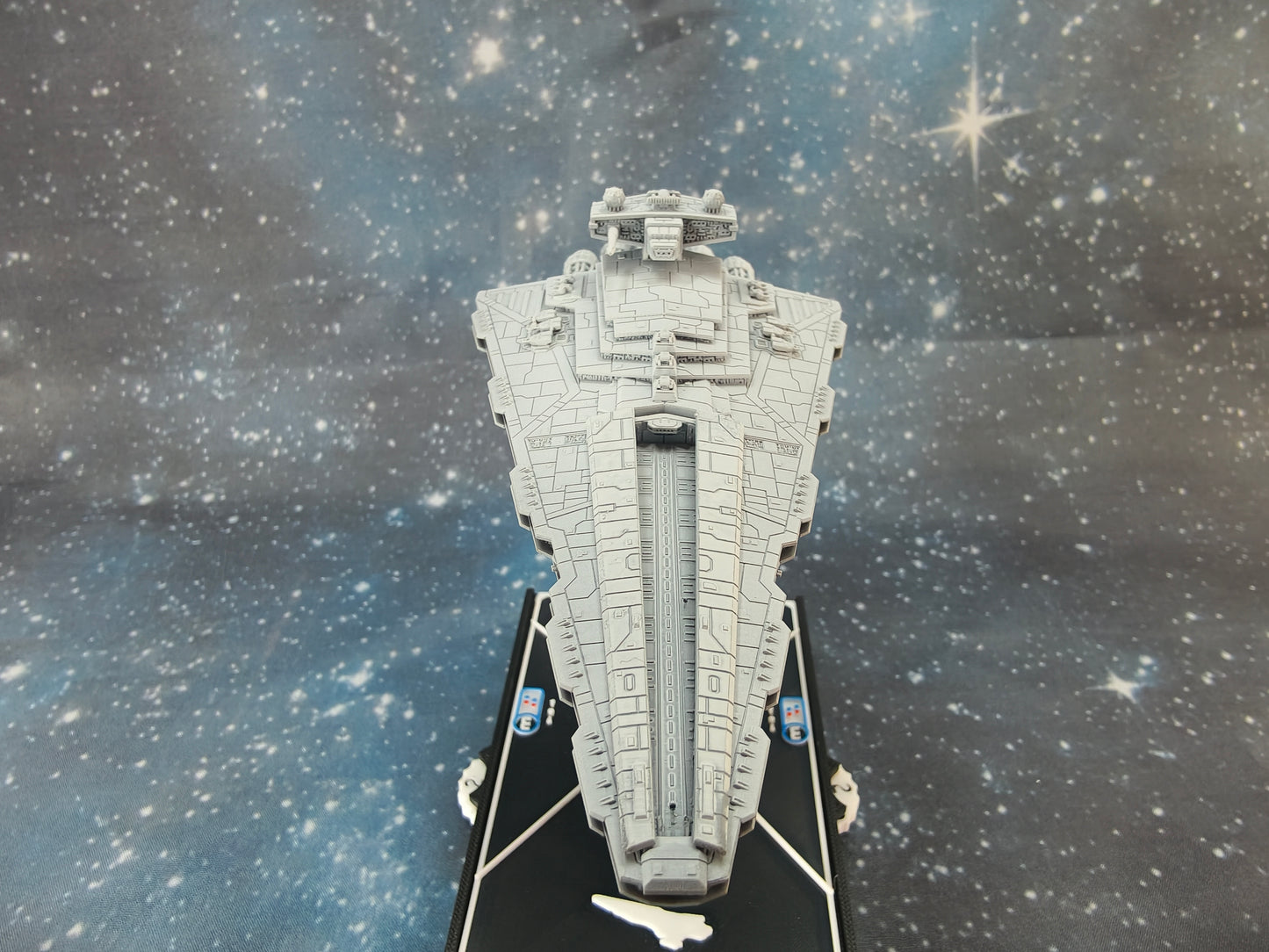 Venator Star Destroyer Imperial 2nd refit – Length:166mm- 3D printed Armada Nexus/Legacy Upgrade