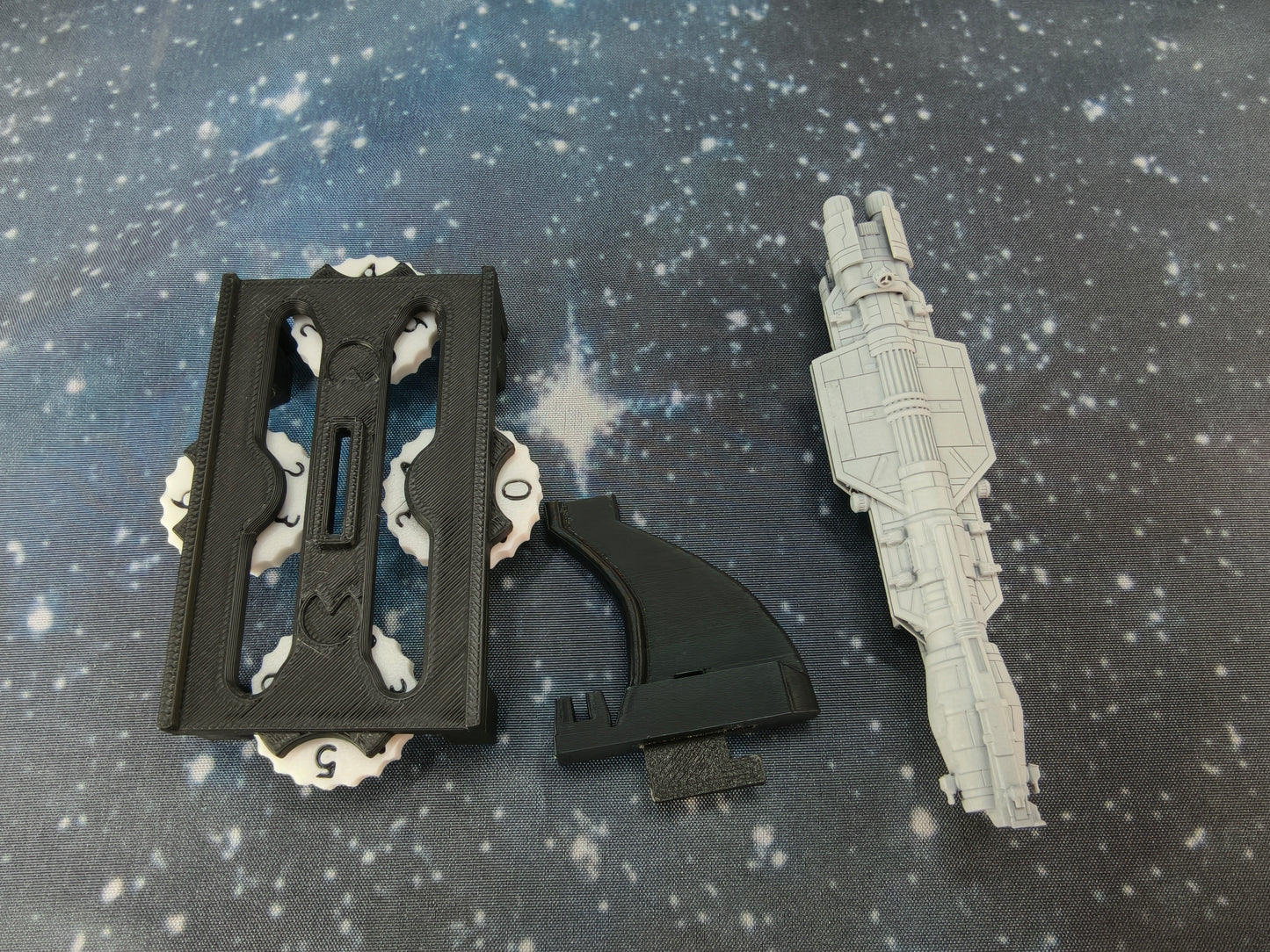Republic Judical Cruiser – Length:101mm - 3D printed Armada Nexus/Legacy Upgrade