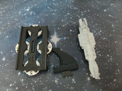 Republic Judical Cruiser – Length:101mm - 3D printed Armada Nexus/Legacy Upgrade