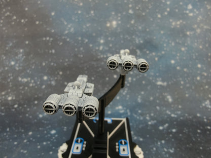 CR-20 Troop Transport – Length:38mm - 2pcs - 3D printed Starship