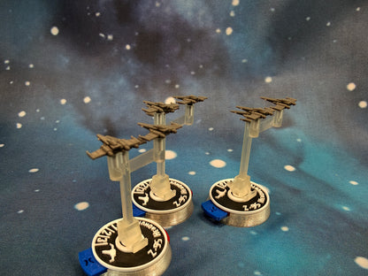 Rebel Z95 Headhunter Starfighter Squadron – 9pcs – 3D printed Armada model