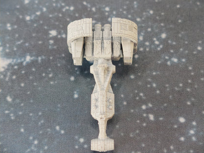 Rebel CR-90 "Sundered Heart" Corvette – Length:58mm - 3D printed Armada Nexus/Legacy Upgrade