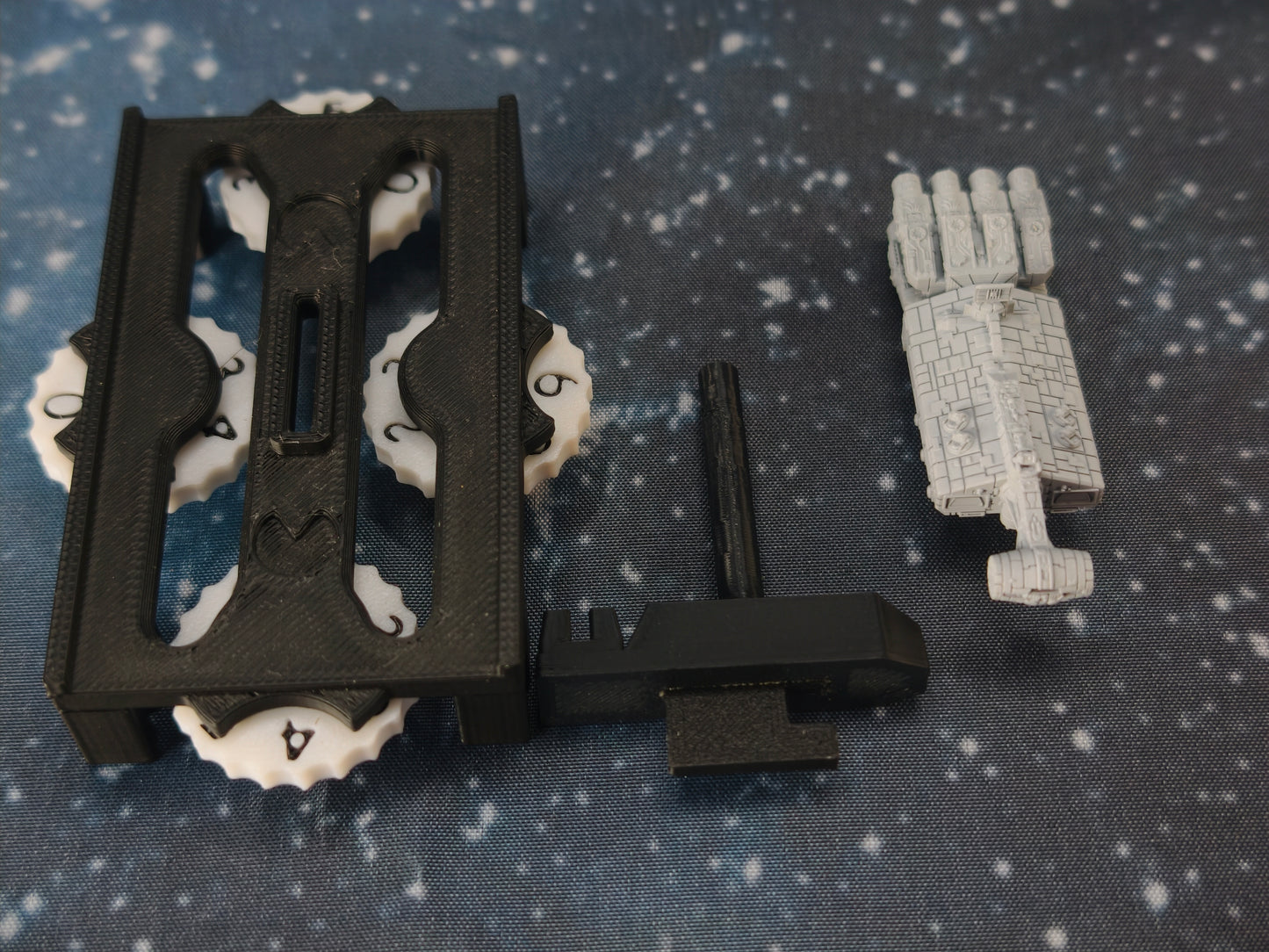 Rebel CR-90 "FarStar Sym" Corvette – Length:58mm - 3D printed Armada Nexus/Legacy Upgradea