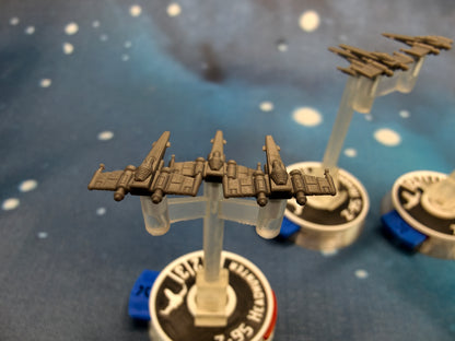 Rebel Z95 Headhunter Starfighter Squadron – 9pcs – 3D printed Armada model