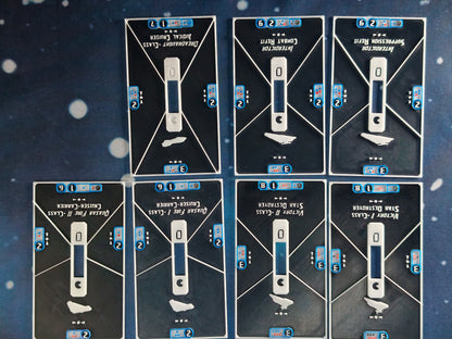 Imperial ship Base tokens – Compatible with Armada Scale games