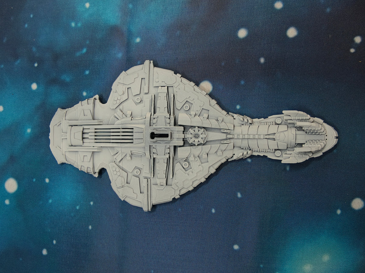 Covenant RCS Maugen-pattern Armored Cruiser (189mm) – Compatible with Halo Armada