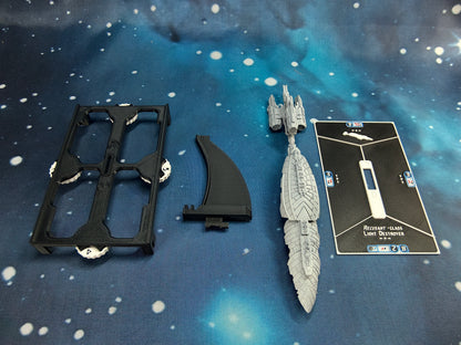 Recusant Light Destroyer (200mm) - Compatible with Armada scale games