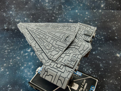 Quasar Fire Frigate – Length:90mm - 3D printed Armada Nexus/Legacy Upgrade