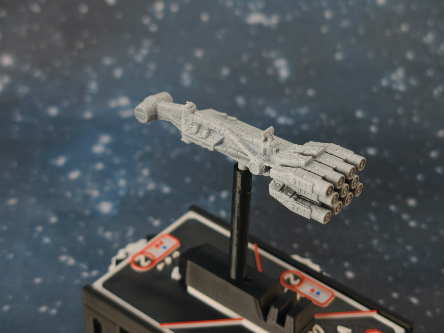 Rebel CR-90 "FarStar" Corvette – Length:58mm - 3D printed Armada Nexus/Legacy Upgrade