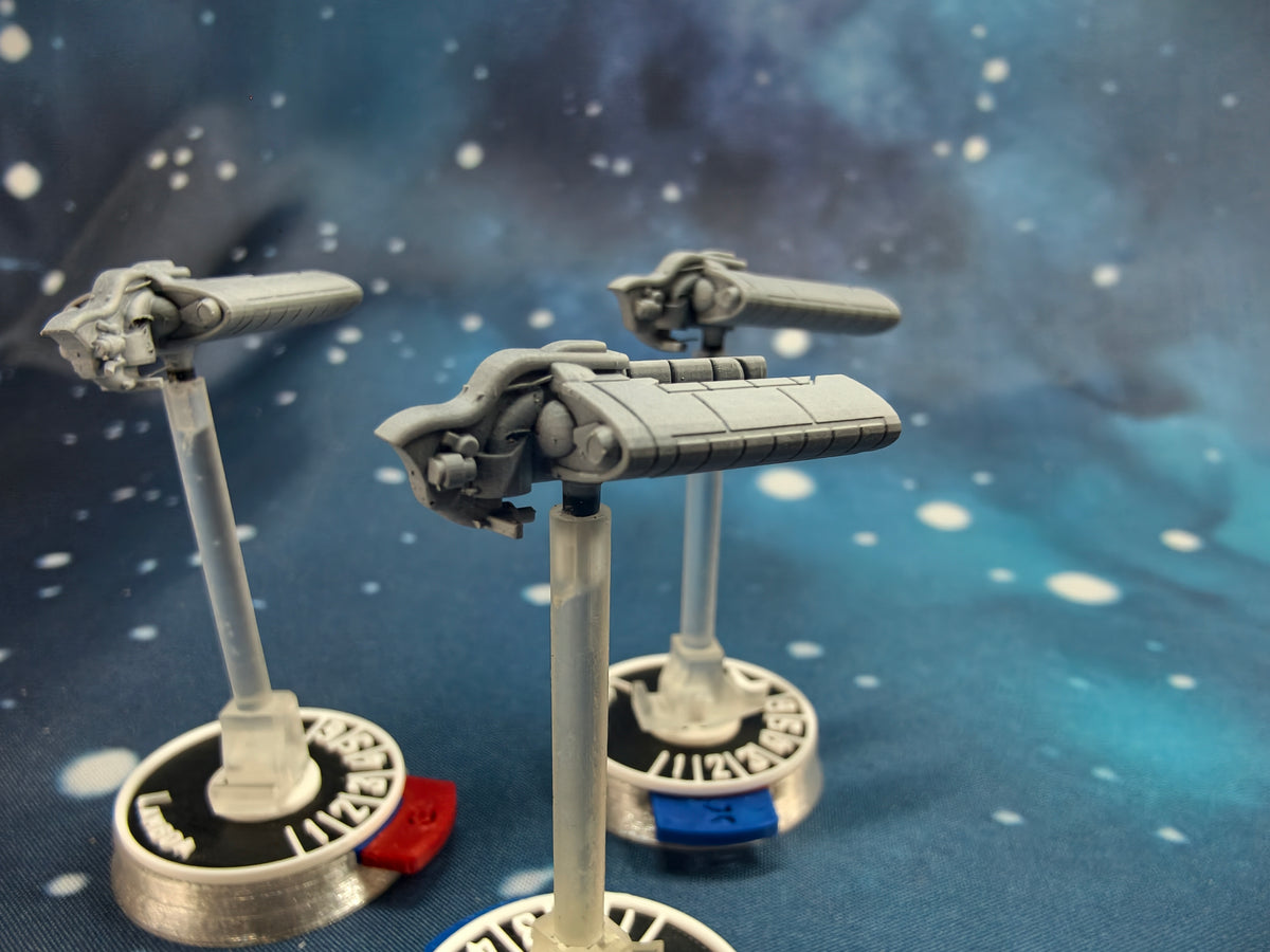 Covenant Spirit-class Troop Dropship (3pcs) – Compatible with Halo Armada