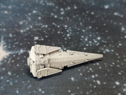 Raider-class Corvette – Length:58mm - 3D printed Starship