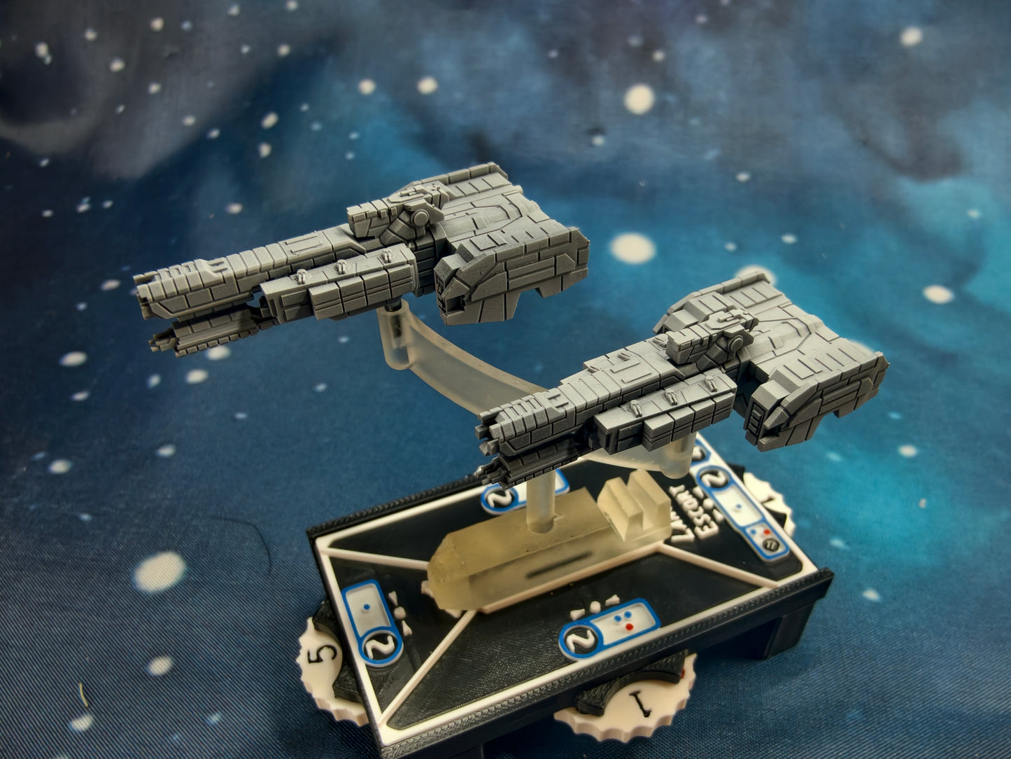 UNSC Stalwart-Class Frigate (50mm) – Compatible with Halo Fleet Armada